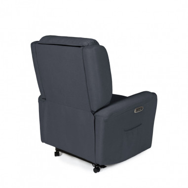 SILLON RELAX 2 MOTOR AKARI GRIS OSCURO