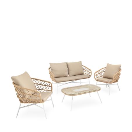 Set Perugia Sofa+sillones+mesa Centro | Relax Muebles