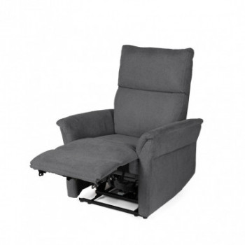 SILLON RELAX 2 MOTORES MISAKI GRIS OSCURO 2