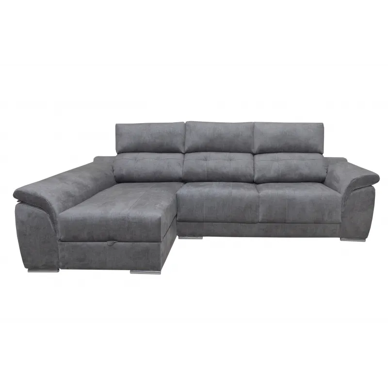 Chaiselongue cama con arcón Pirineos derecha