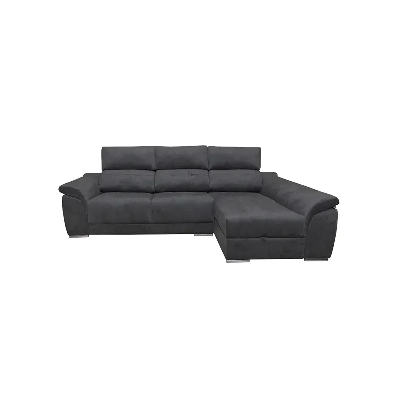 Chaiselongue cama con arcón Pirineos izquierda