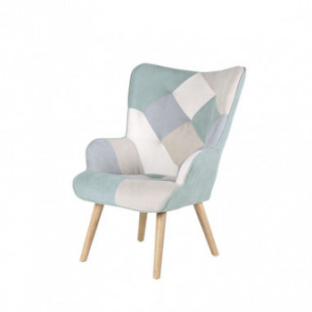 BUTACA FLORIDA PATCHWORK MENTA