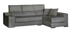 Chaiselongue Málaga derecha beige o gris