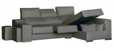 Chaiselongue Málaga derecha beige o gris 2