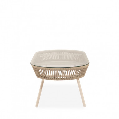 SET SALONICA SOFA+SILLONES+MESA CENTRO BEIGE