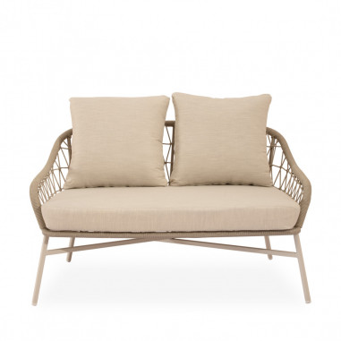 SET SALONICA SOFA+SILLONES+MESA CENTRO BEIGE