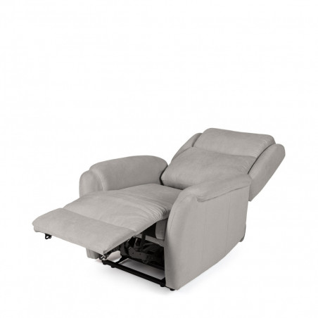 SILLON RELAX 1 MOTOR AKARI GRIS CLARO