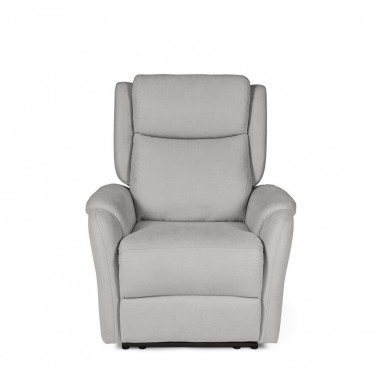 SILLON RELAX 1 MOTOR AKARI GRIS CLARO