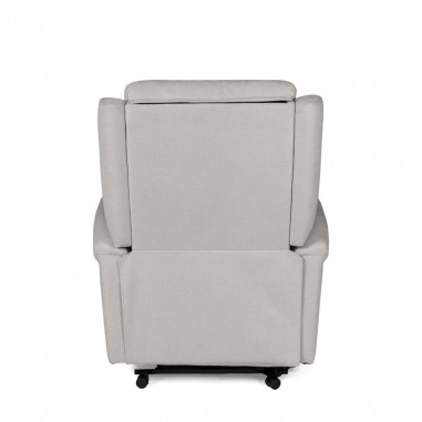 SILLON RELAX 1 MOTOR AKARI GRIS CLARO