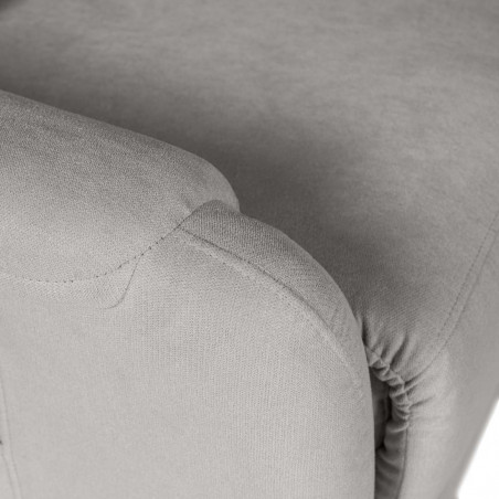 SILLON RELAX 1 MOTOR AKARI GRIS CLARO