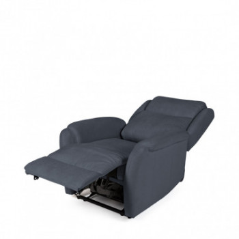 SILLON RELAX 1 MOTOR AKARI GRIS OSCURO 2