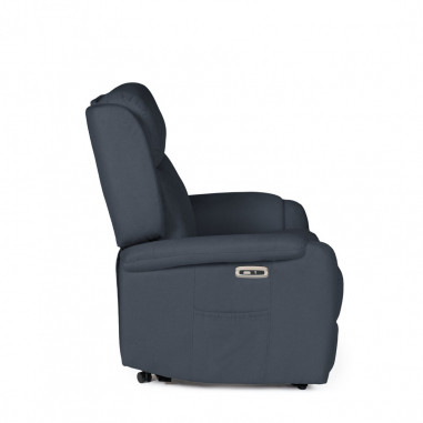 SILLON RELAX 1 MOTOR AKARI GRIS OSCURO
