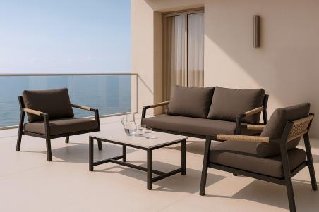 Set Muscat Sofa+sillones+mesa Centro | Relax Muebles