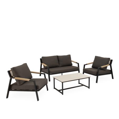 Set Muscat Sofa+sillones+mesa Centro | Relax Muebles