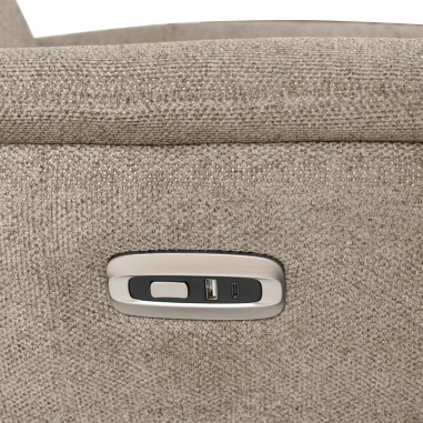 SILLON RELAX 1 MOTOR MISAKI TAUPE