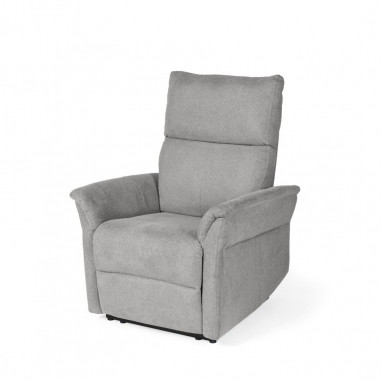 SILLON RELAX 1 MOTOR MISAKI GRIS CLARO