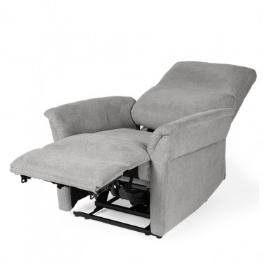 SILLON RELAX 1 MOTOR MISAKI GRIS CLARO