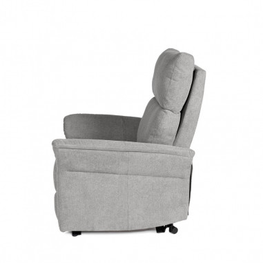SILLON RELAX 1 MOTOR MISAKI GRIS CLARO