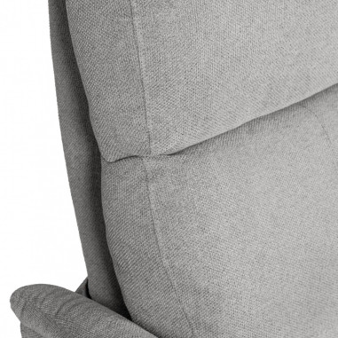 SILLON RELAX 1 MOTOR MISAKI GRIS CLARO