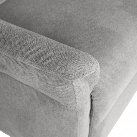 SILLON RELAX 1 MOTOR MISAKI GRIS CLARO