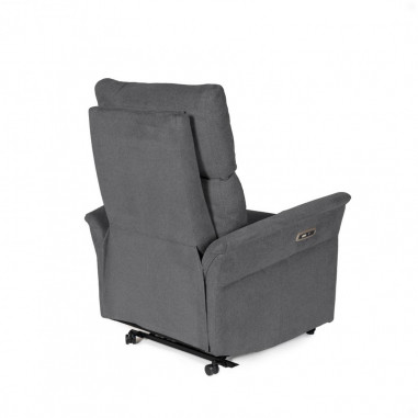 SILLON RELAX 1 MOTOR MISAKI GRIS OSCURO