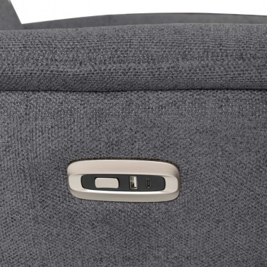 SILLON RELAX 1 MOTOR MISAKI GRIS OSCURO