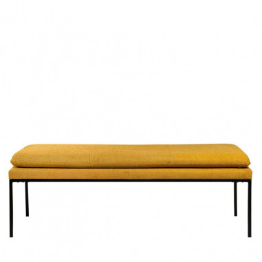 BANQUETA TURIN MOSTAZA