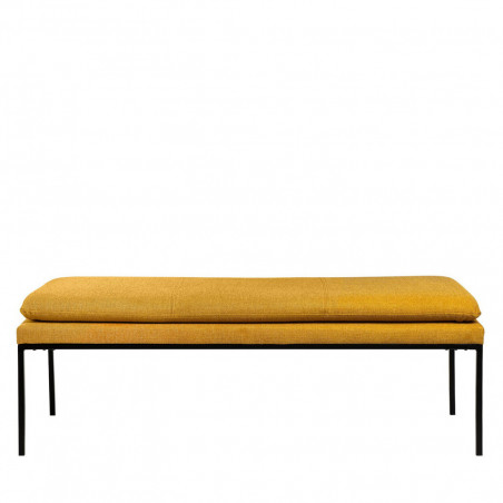 BANQUETA TURIN MOSTAZA