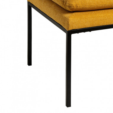 BANQUETA TURIN MOSTAZA