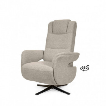 SILLON RELAX 2 MOTORES SATOMI TAUPE