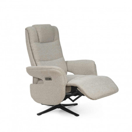 SILLON RELAX 2 MOTORES SATOMI TAUPE