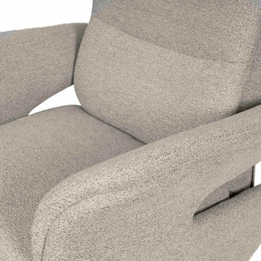 SILLON RELAX 2 MOTORES SATOMI TAUPE