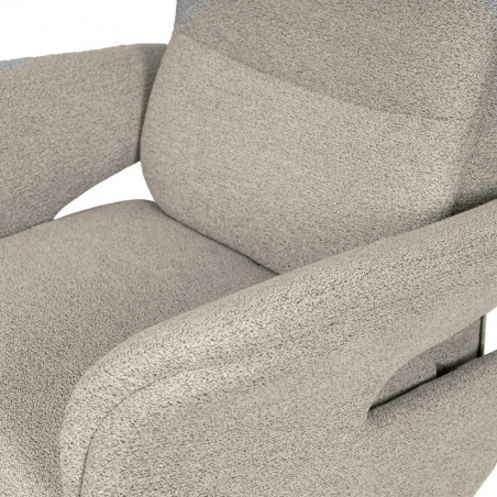 SILLON RELAX 2 MOTORES SATOMI TAUPE