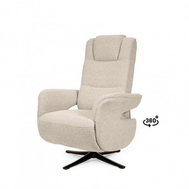 SILLON RELAX 2 MOTORES SATOMI BEIGE
