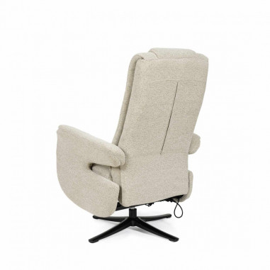 SILLON RELAX 2 MOTORES SATOMI BEIGE