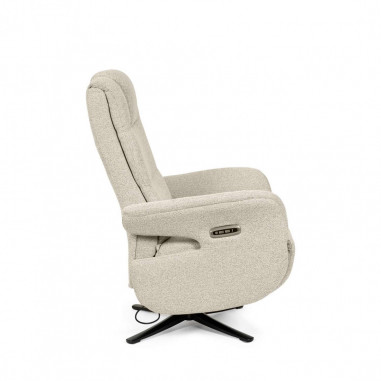 SILLON RELAX 2 MOTORES SATOMI BEIGE