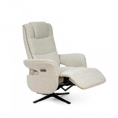 SILLON RELAX 2 MOTORES SATOMI BEIGE