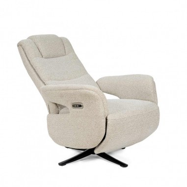 SILLON RELAX 2 MOTORES SATOMI BEIGE