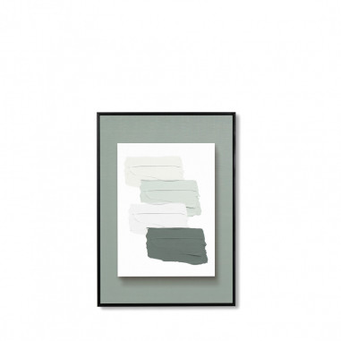 CUADRO GREEN OLD 2 50*70 NEGRO