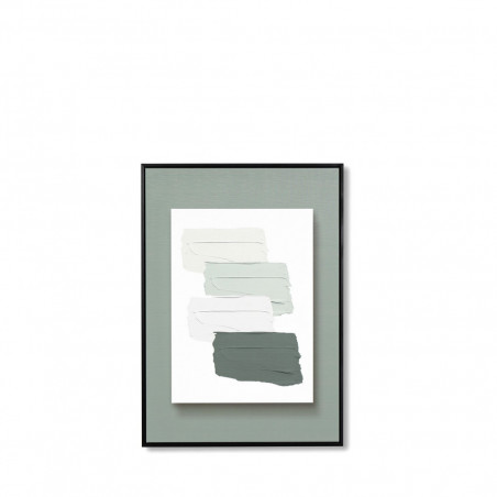 CUADRO GREEN OLD 2 50*70 NEGRO