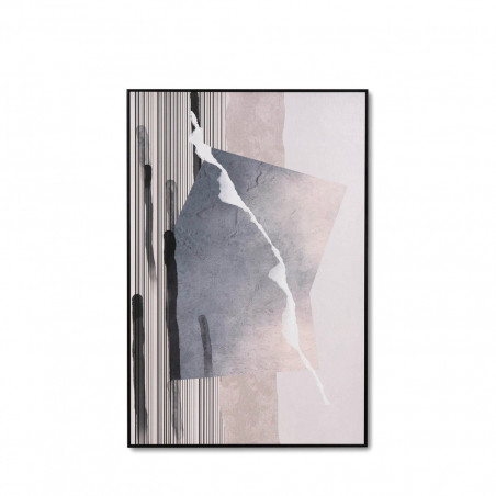 CUADRO RAYFISH 80*120 NEGRO