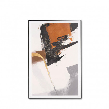 CUADRO BELL 80*120 NEGRO