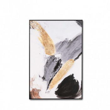 CUADRO PINCELL 80*120 NEGRO