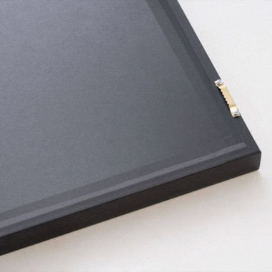 CUADRO PINCELL 80*120 NEGRO