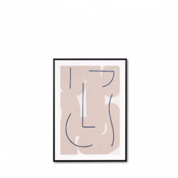 CUADRO MARINO 3 50*70 NEGRO