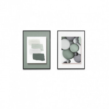 CUADRO GREEN OLD 3 50*70 NEGRO 2