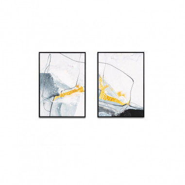 CUADRO MONEY 2 50*70 NEGRO