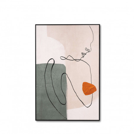 CUADRO BREAST 80*120 NEGRO