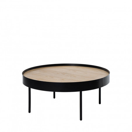 MESA CENTRO BILL ROBLE/NEGRO