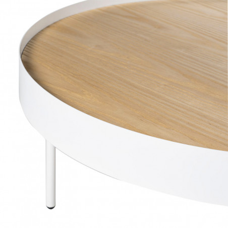 MESA CENTRO BILL ROBLE/BLANCO